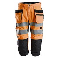 Snickers Pirate Trousers High Vis Tool Pockets Class 1 (A048003)