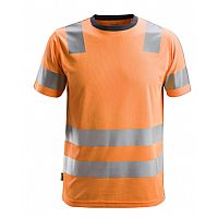 Snickers T-Shirt High Visibility AllroundWork Cl 2 (A045401)