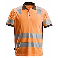 Snickers Polo Shirt High Visibility AllroundWork Cl 2 (A048048)