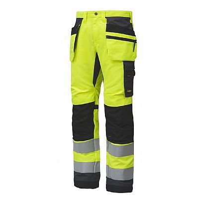 Snickers Work Trousers Holster Pockets AllroundWork HighVis (A048002)