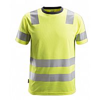 Snickers T-Shirt High Visibility AllroundWork Cl 2 (A045401)